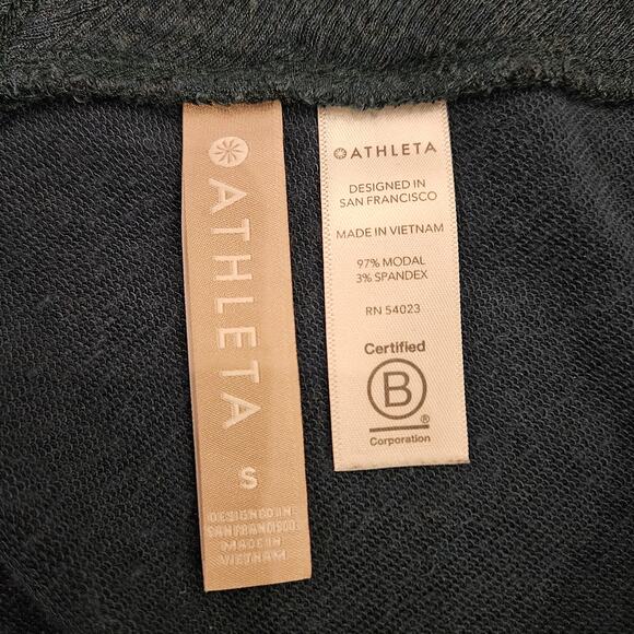 Athleta Cardigan Womens S Size Nirvana‎ Wear Two Ways Wrap Open Front Waterfall - Picture 8 of 12